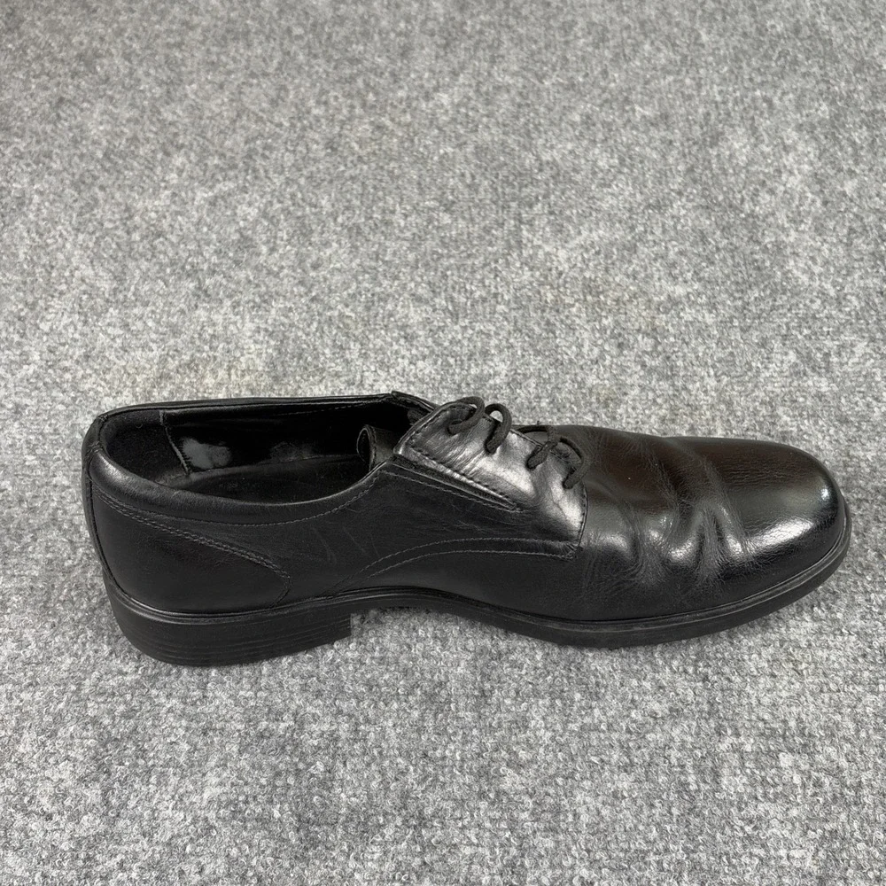 Geox Respira Shoes Mens 10.5 Black Dress Oxfords Lace Up Office Career Party‎